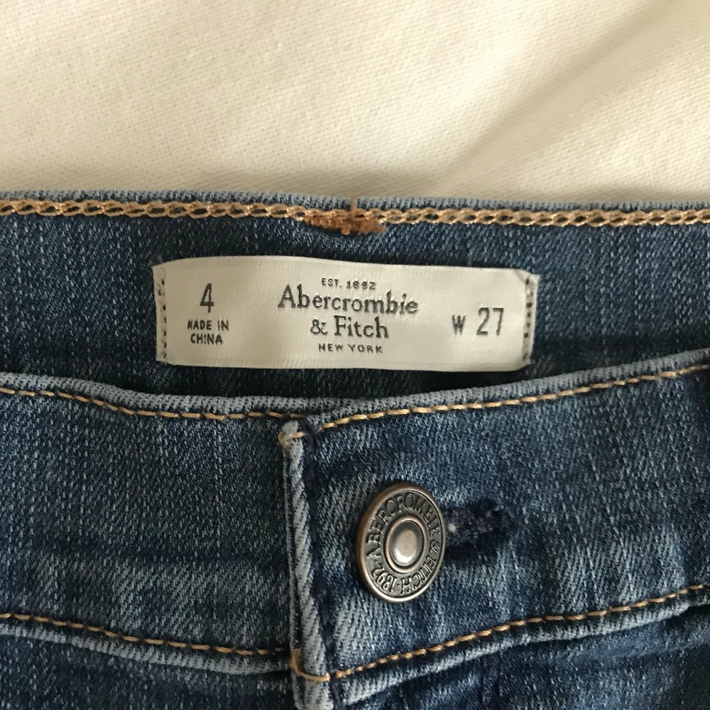 Frayed Jean Shorts
